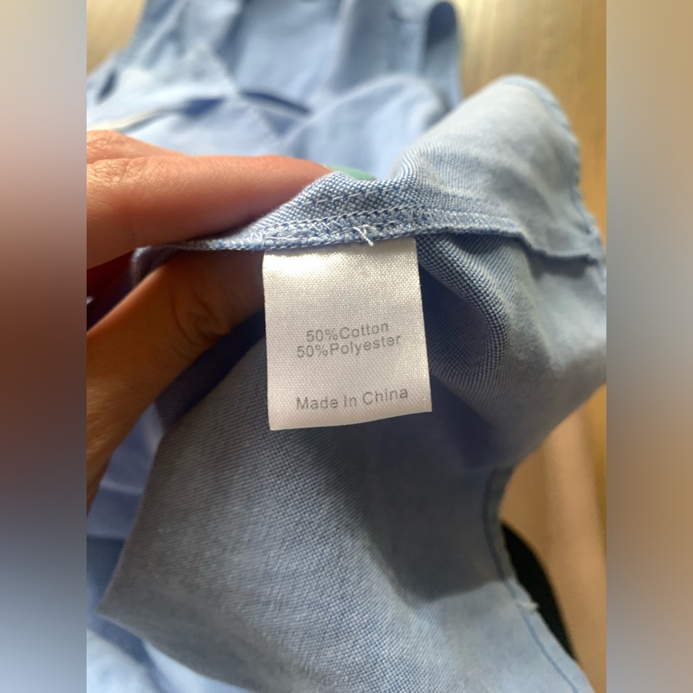 Tuckernuck Sleeveless Light Blue Shirt Dress - Picture 5 of 8